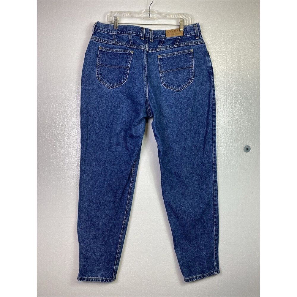 RIDERS by LEE Jeans Womens 18M Blue Denim Straight leg High rise Dark wash Work